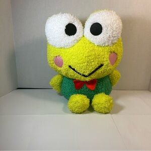 Sanrio Keroppi 10.2inches Happy Series, material looks like terry cloth